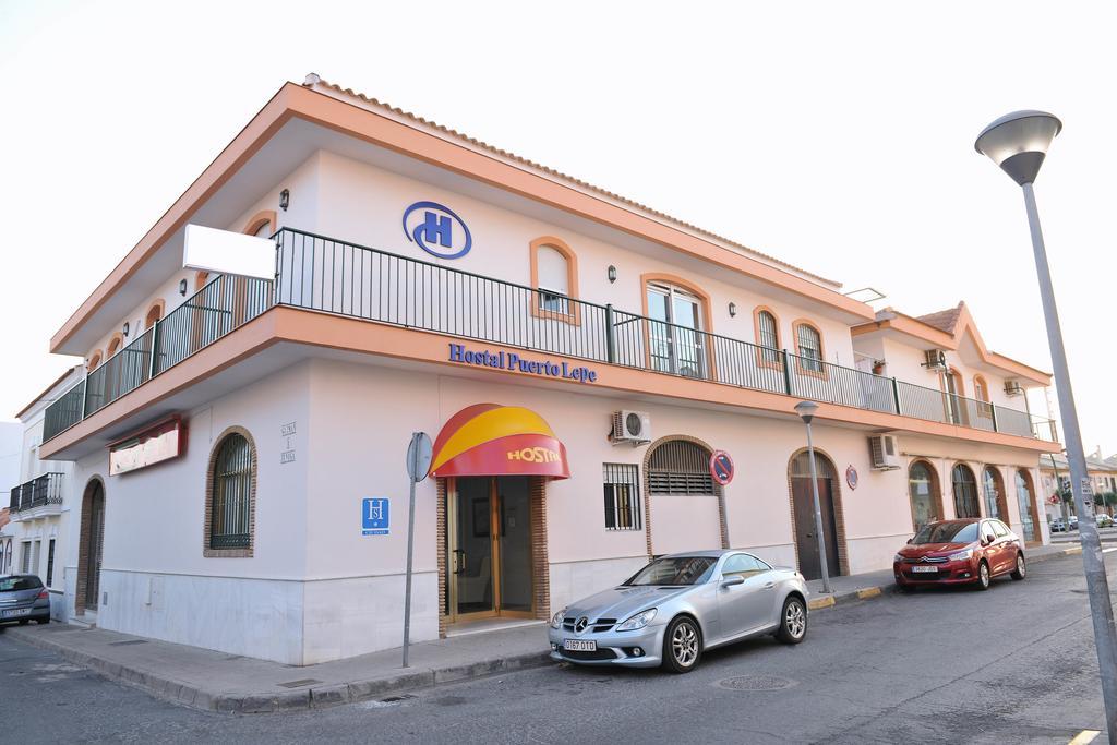 Hostal Puerto Lepe Bagian luar foto